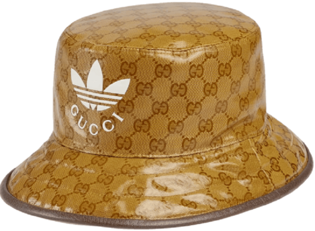 Mũ Gucci Adidas x Gucci Bucket ‘Beige Brown’ 696484-4HAP2-7164