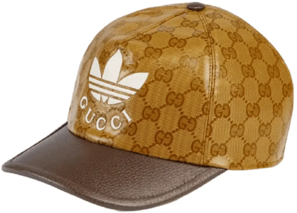 Mũ Gucci Adidas x Gucci Baseball ‘Beige Brown’ 696475-4HAP2-7164