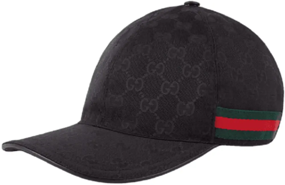 Mũ Gucci Original GG Web ‘Black’ 200035-KQWBG-1060