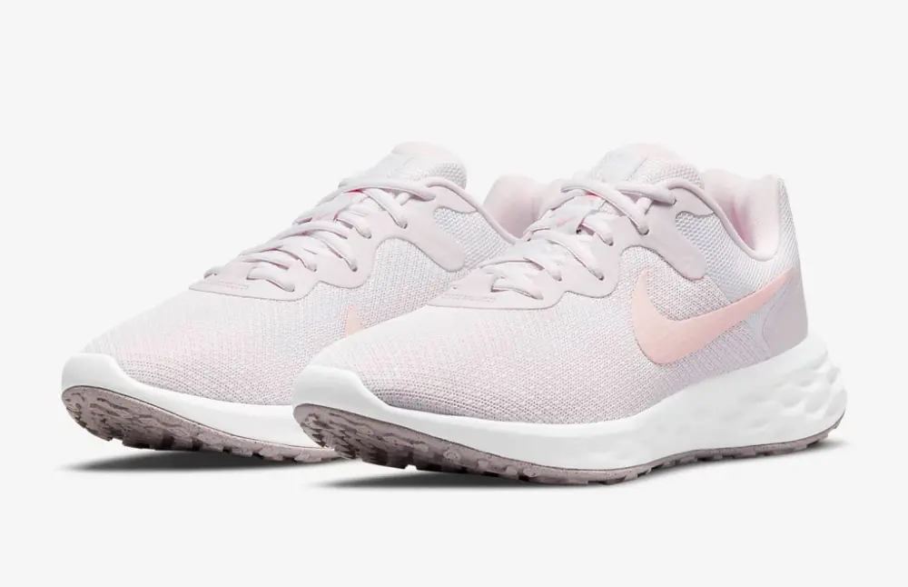 Giày Nike Revolution 6 NN Low-Top Pink/White DC3729-100 - Ảnh 6