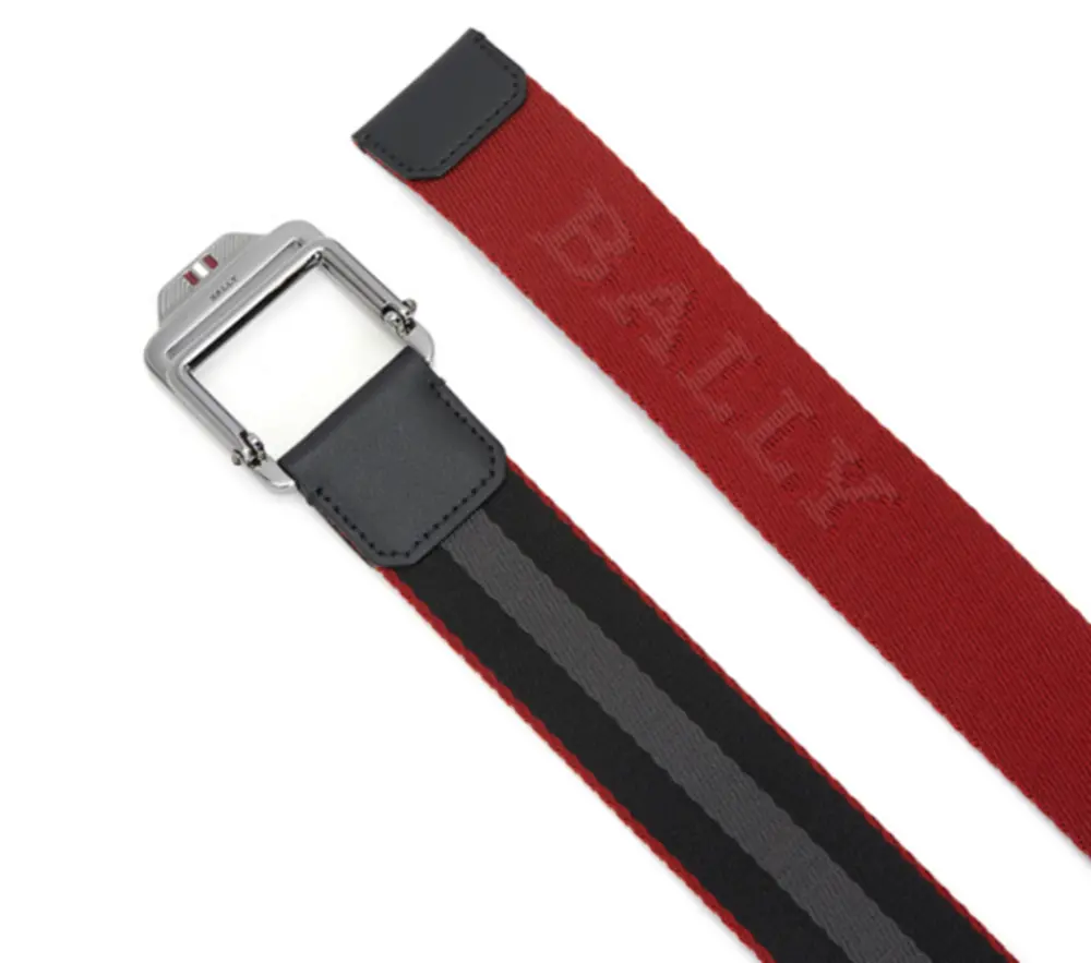 Alternative view of Thắt Lưng Bally Casual ‘Black Red’ CONNOR-35-M-90