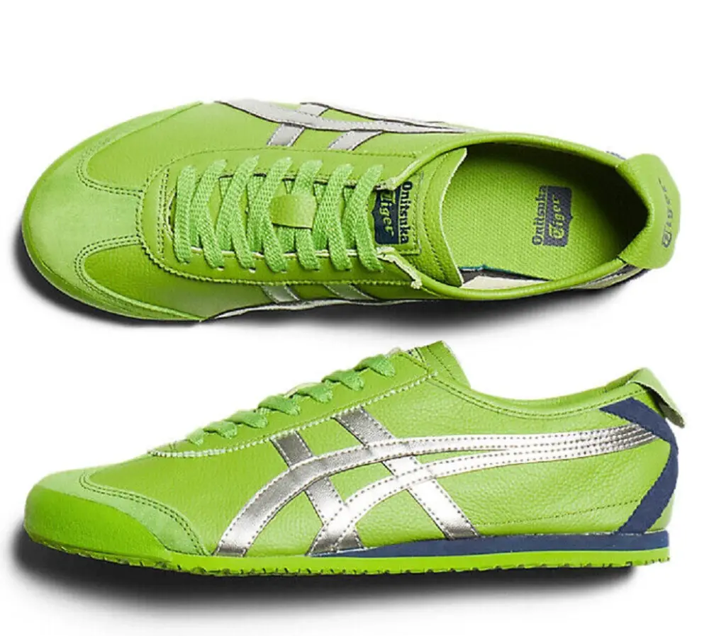 The Onitsuka Tiger Mexico 66 "Garden Green Pure Silver" 1183A201-305 - Ảnh 4