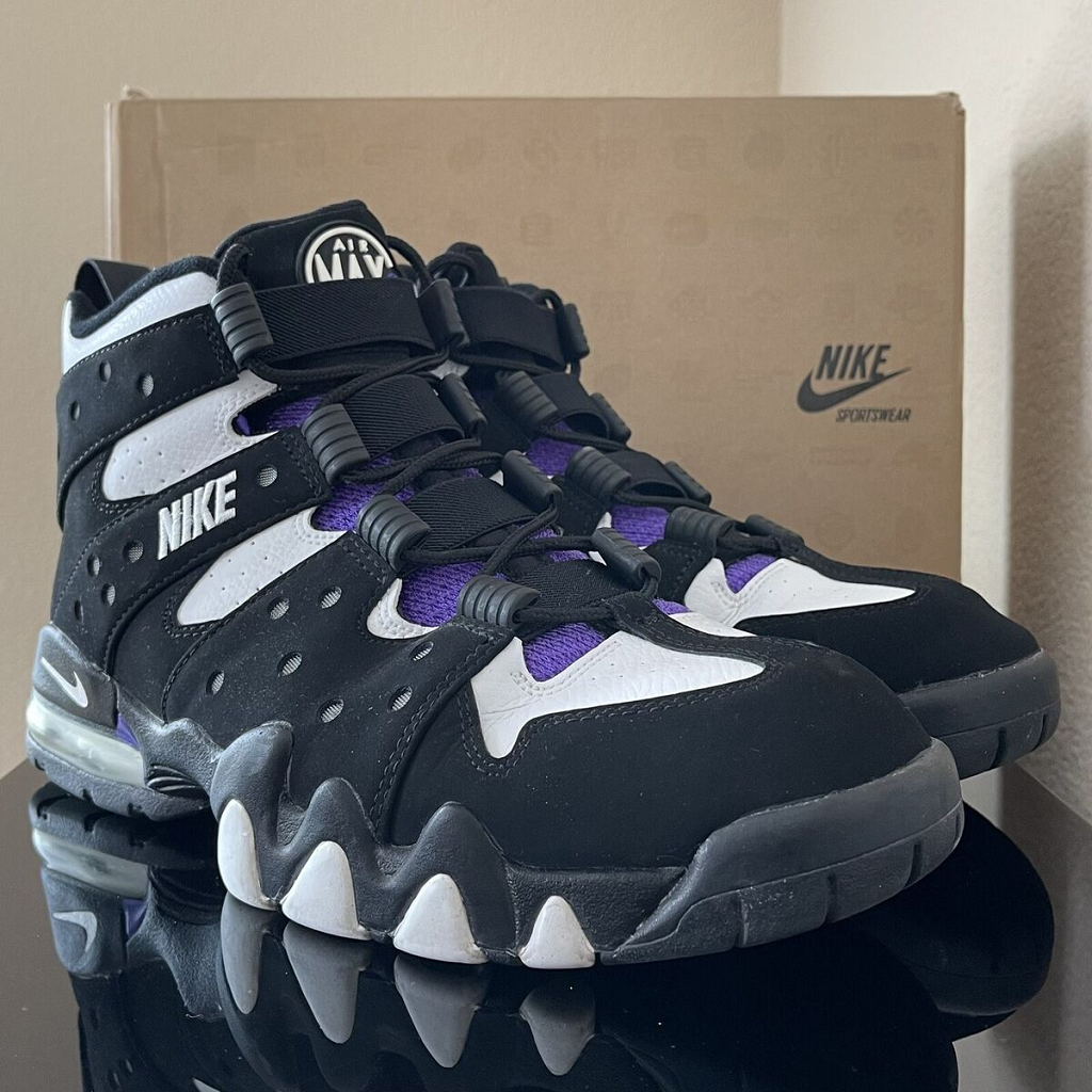 Giày Nike Air Max2 CB 94 'Black White Purple' 305440‑012 - Ảnh 4