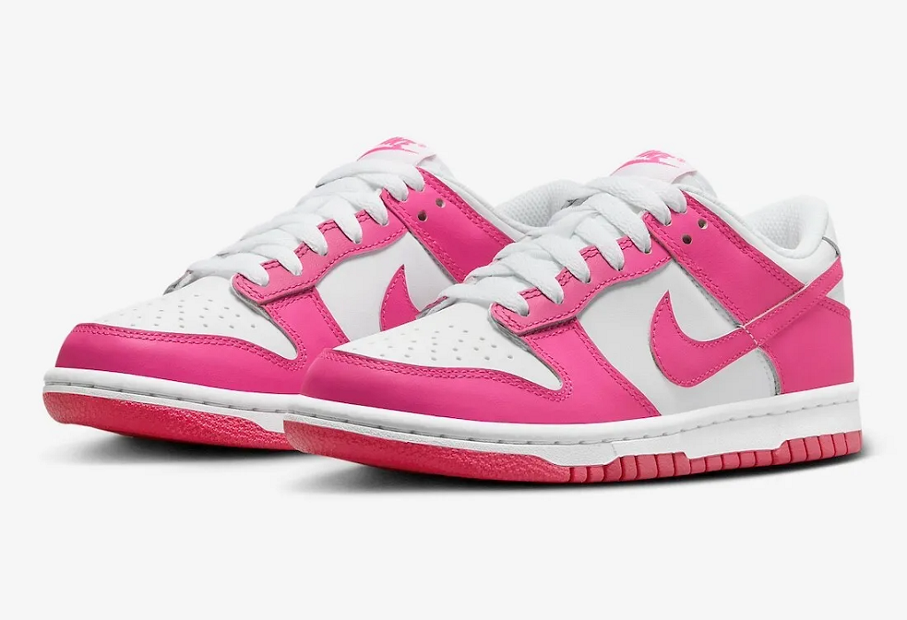 Giày Nike Dunk Low GS “Laser Fuchsia” FB9109-102 - Ảnh 2