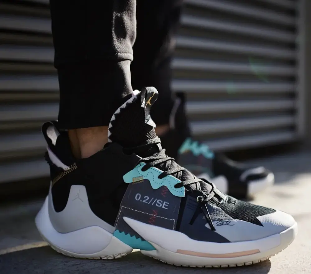 Giày Nike Air Jordan Why Not Zer0.2 SE 'Black' AQ3562-001 - Ảnh 3