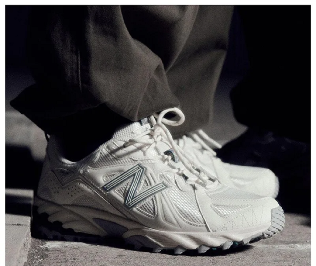 Giày New Balance 610 White Cream ML610TAG - Ảnh 6