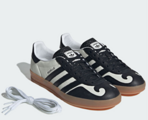 Alternative view of Giày Adidas Gazelle Indoor 'Gatsin Pack White Black' IH9990