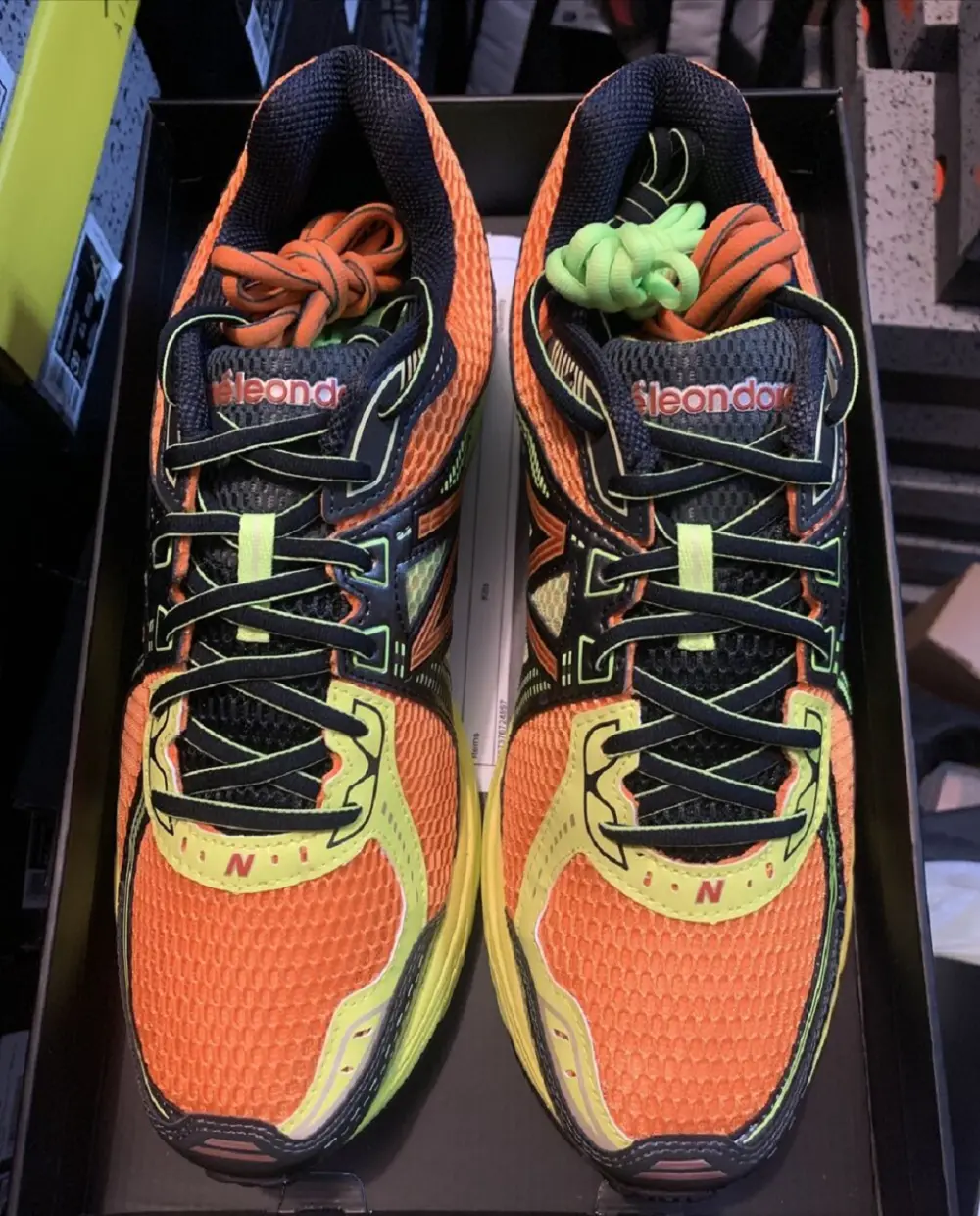 Giày New Balance Aimé Leon Dore x New Balance 860v2 'Orange' ML860AB2 - Ảnh 4
