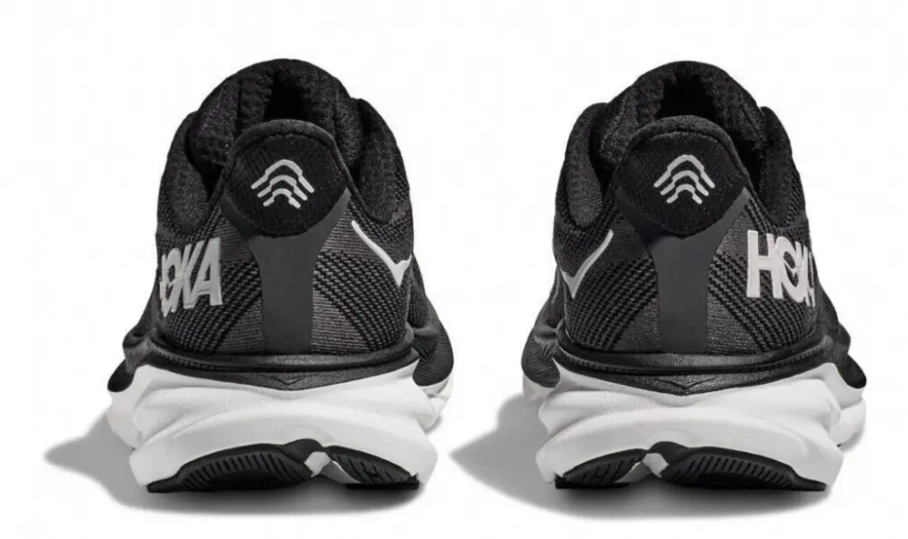 Alternative view of Giày Hoka Clifton 9 Wide 'Black/White' 1132210-BWHT