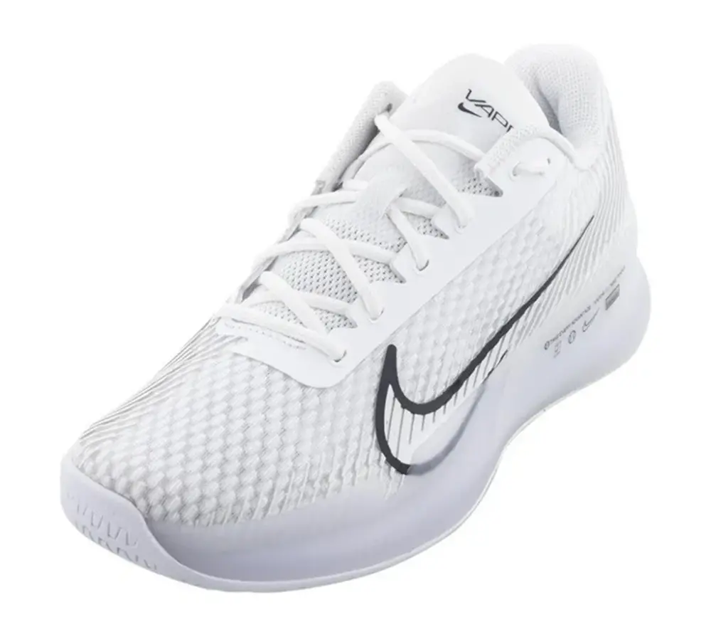 Giày NikeCourt Air Zoom Vapor 11 HC 'White Black' DR6966 101 - Ảnh 3