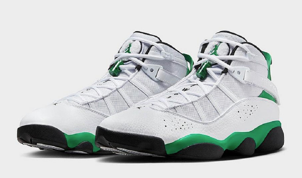 Giày Nike Jordan 6 Rings Lucky Green 322992-131 - Ảnh 2