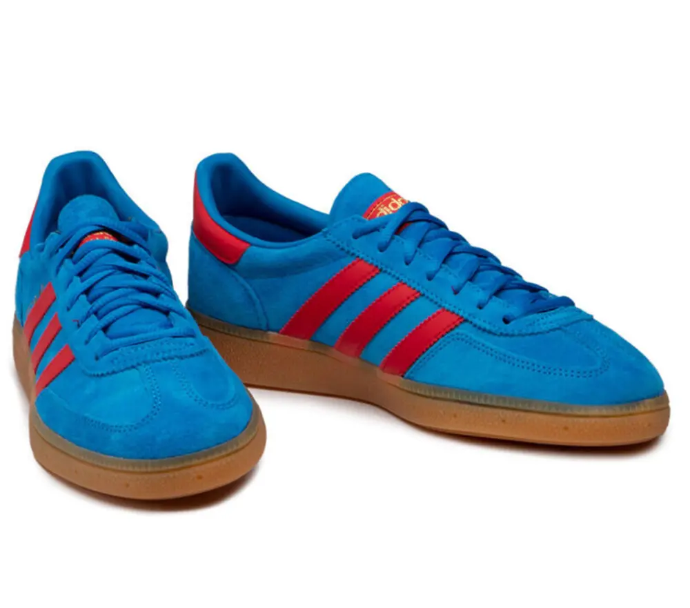 Giày Adidas Handball Spezial 'Bright Blue & Vivid Red' FX5675 - Ảnh 4