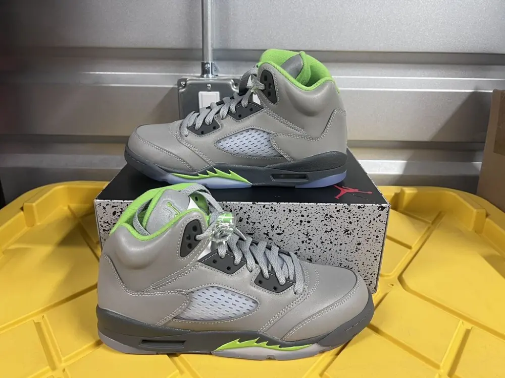 Giày Nike Air Jordan 5 Retro 'Green Bean' DQ3734-003 - Ảnh 4