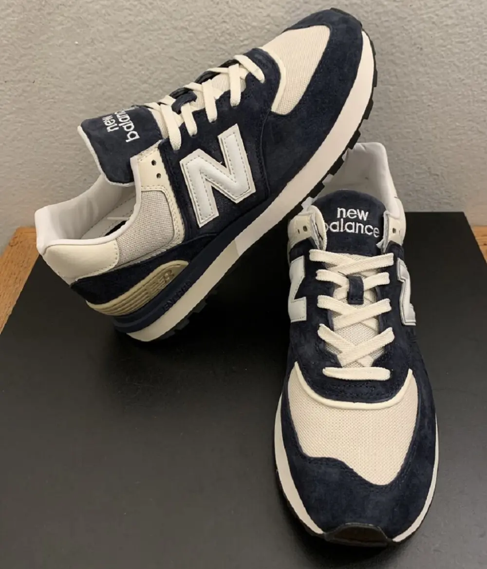 Giày New Balance 574 Legacy Natural Indigo Angora U574LGRN - Ảnh 4