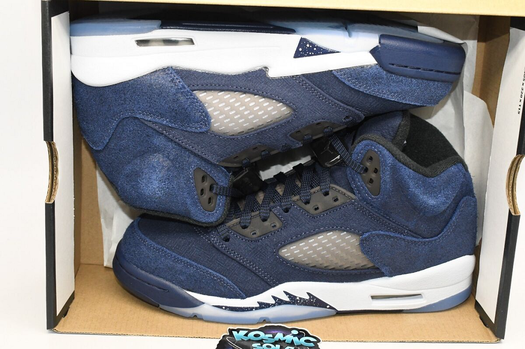 Giày Air Jordan 5 Retro SE 'Midnight Navy' FN5452-400 - Ảnh 2