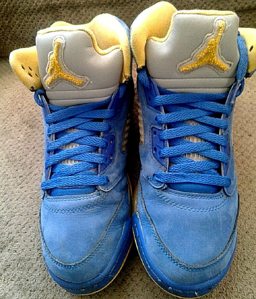 Giày Jordan 5 Laney Varsity Royal CI328-400 - Ảnh 4