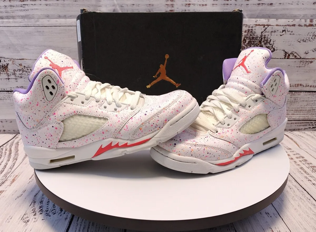 Giày Nike Air Jordan 5 Retro GG 'Easter' CT1605-100 - Ảnh 6