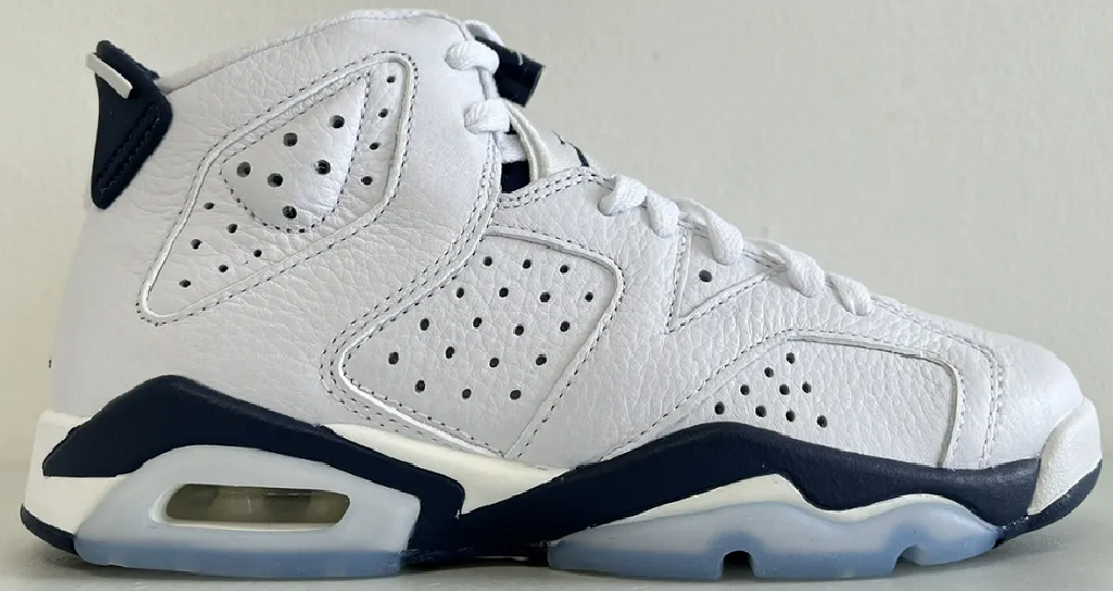 Giày Nike Jordan 6 Retro Midnight Navy 384665-141 - Ảnh 3