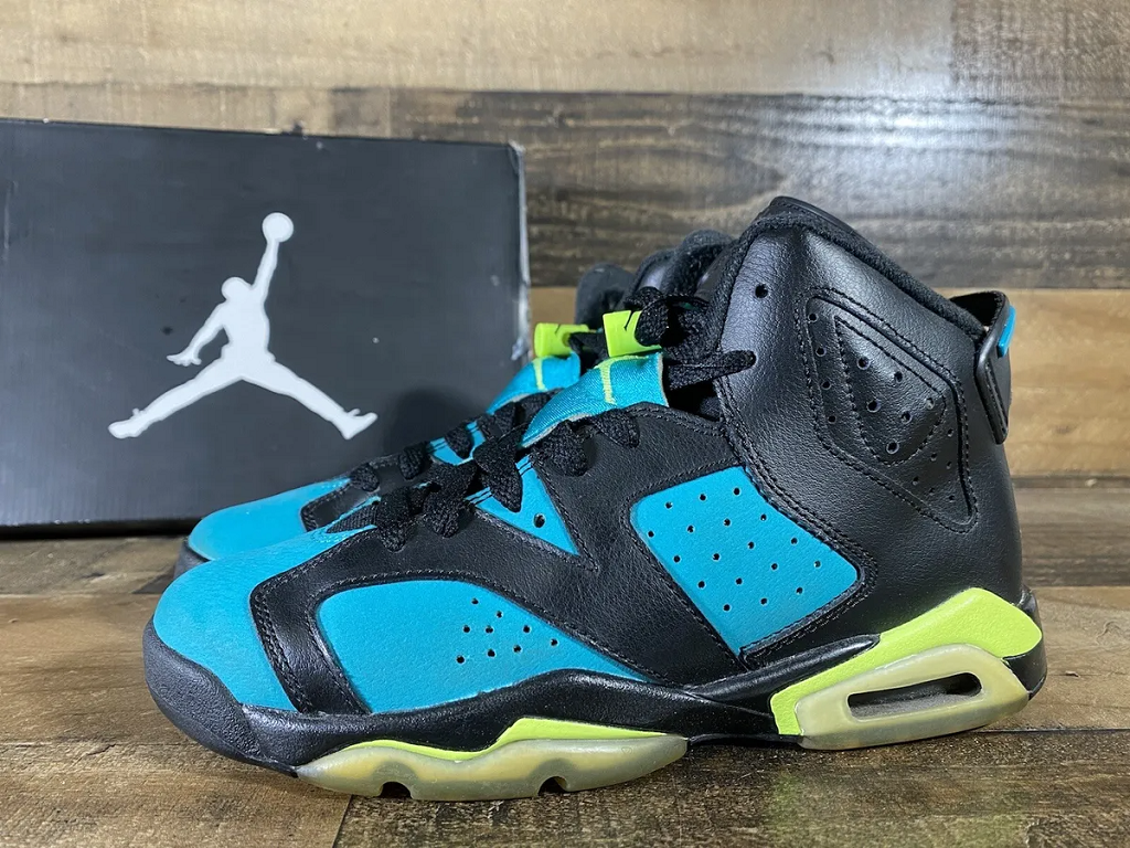 Giày Nike Air Jordan 6 Retro Turbo Green 543390-043 - Ảnh 4