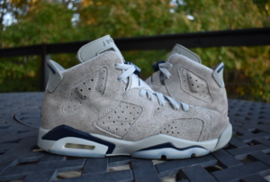 Alternative view of Giày Nike Air Jordan 6 Retro GS 'Georgetown' 384665-012