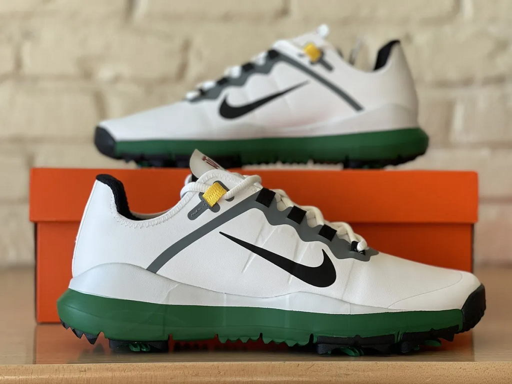 Giày Nike Tiger Woods TW '13 Retro Masters White/Pine Green/Cool Grey/Black DR5752-100 - Ảnh 3