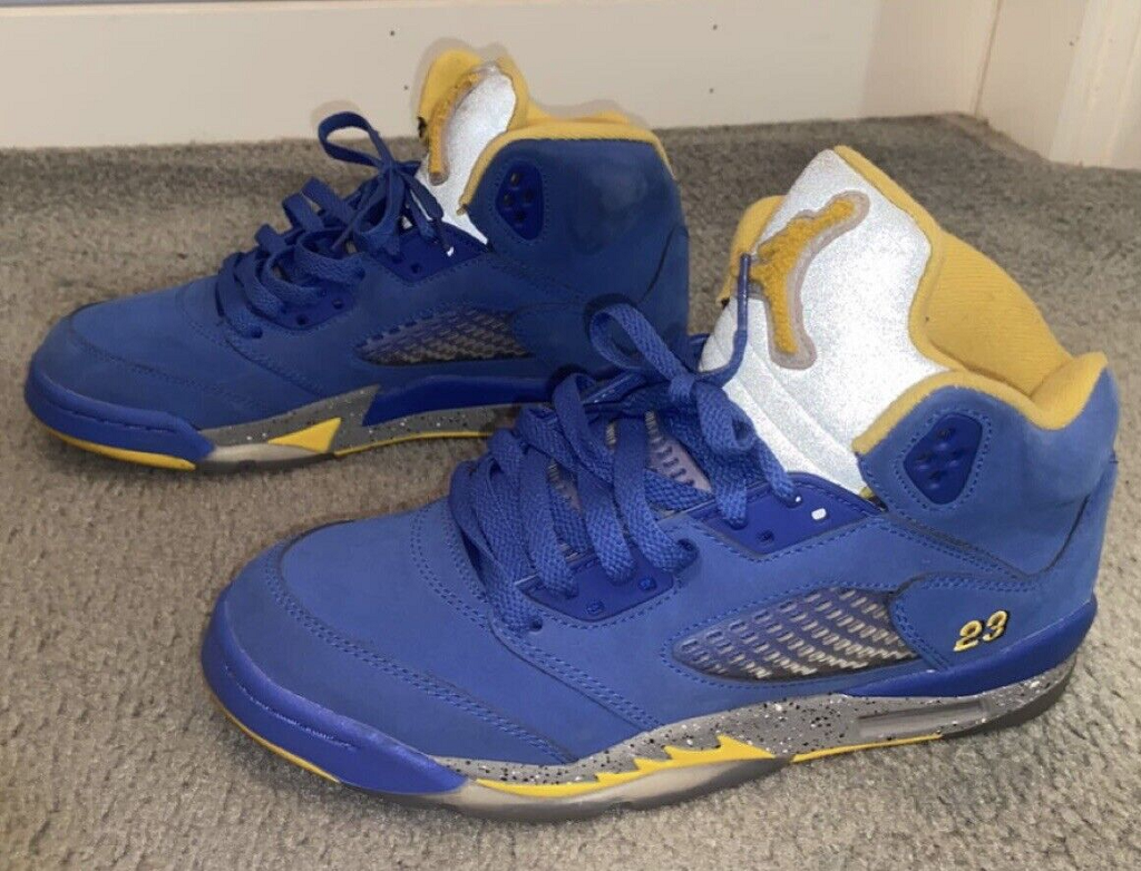 Giày Jordan 5 Laney Varsity Royal CI328-400 - Ảnh 3
