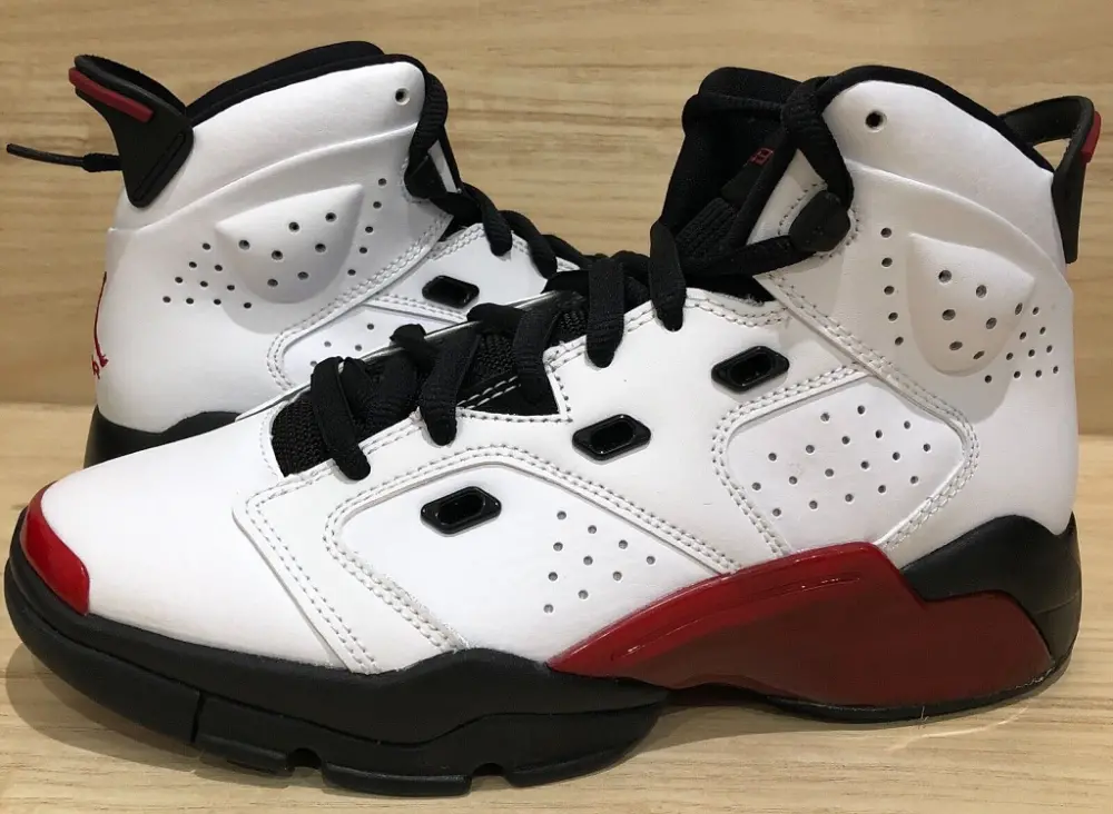 Giày Nike Air Jordan 6-17-23 GS 'White Gym Red' 428818-100 - Ảnh 4
