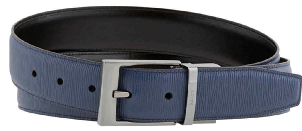 Thắt Lưng Bally Seret Calf ‘Blue’ 6232325