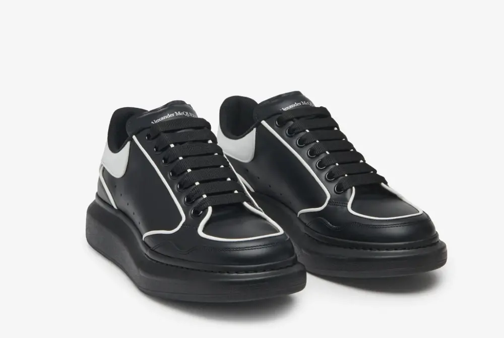 Giày Alexander McQueen Oversized 'Black' 777300WHJE51070 - Ảnh 3