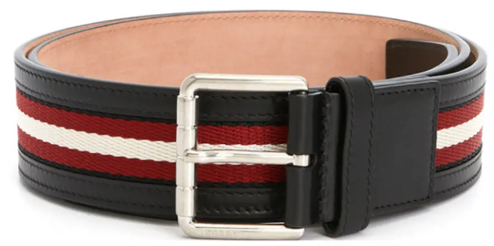 Thắt Lưng Bally Willford ‘Black Red’ WILFORD-40-M-66
