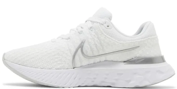 Giày Nike Infinity Flyknit 3 ‘White Metallic Silver’ DD3024‑101 - Ảnh 5