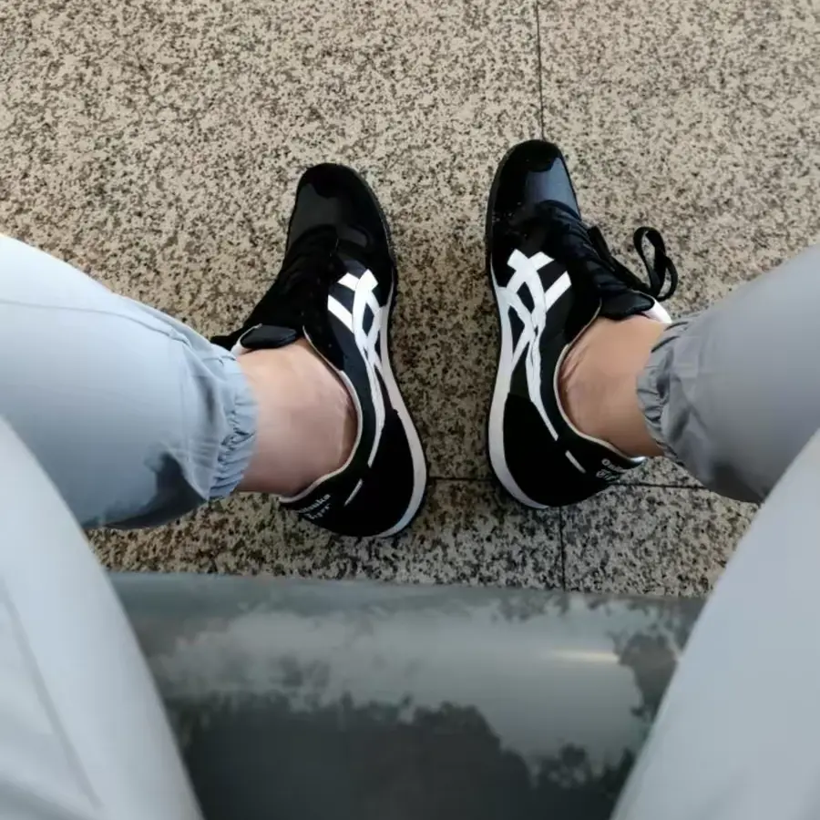 Giày Onitsuka Tiger Serrano ‘Black White’ 1183B400-001 - Ảnh 6