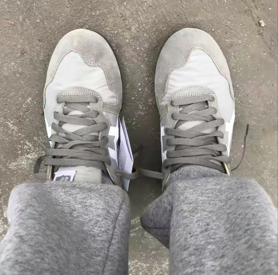 Giày Onitsuka Tiger Serrano ‘Grey White’ 1183B400-022 - Ảnh 4