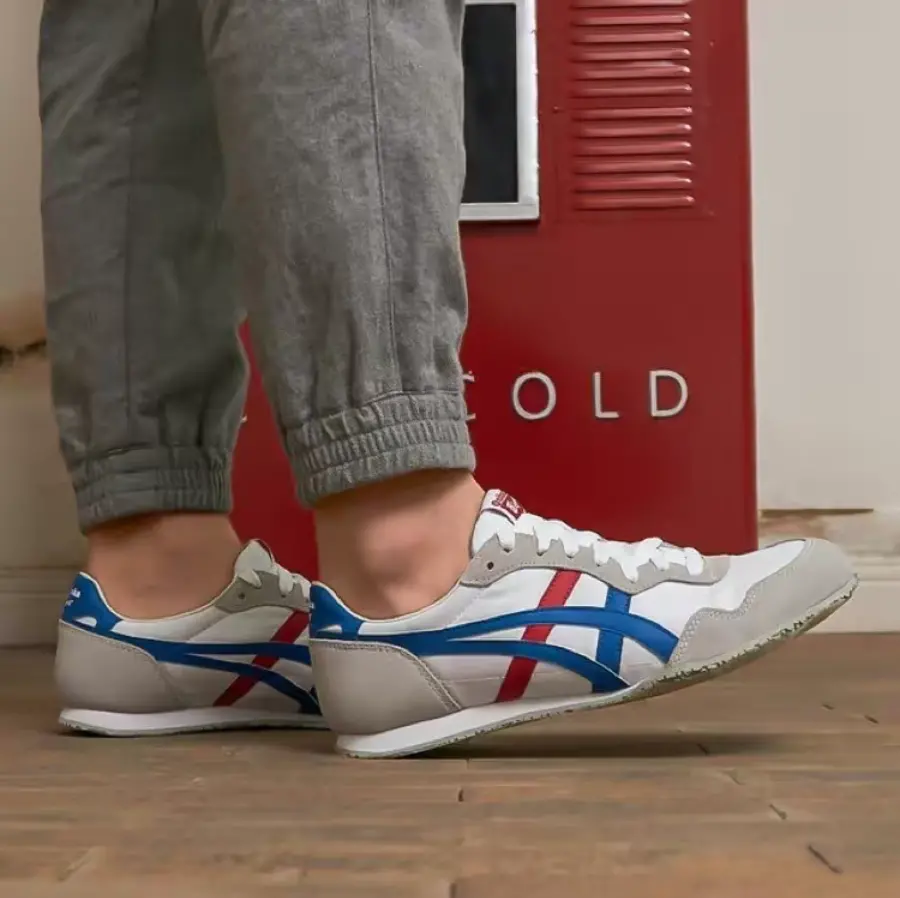 Alternative view of Giày Onitsuka Tiger Serrano ‘White Blue Red’ TH109L-0142