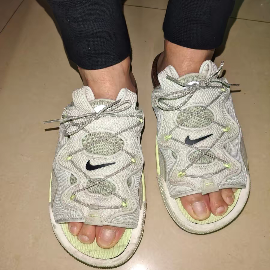 Dép Nike Offline 2 Slip-On ‘Light Bone Volt’ CZ0332-002 - Ảnh 4