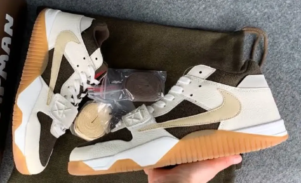 Giày Nike Air Jordan Jumpman Jack TR x Travis Scott 'Sail' FZ8117-100 - Ảnh 4
