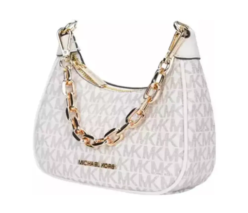 Túi Michael Kors Cora Medium Signature Logo Shoulder Bag 'Cream' 35S2G4CU1B-LT CRM MULTI - Ảnh 3
