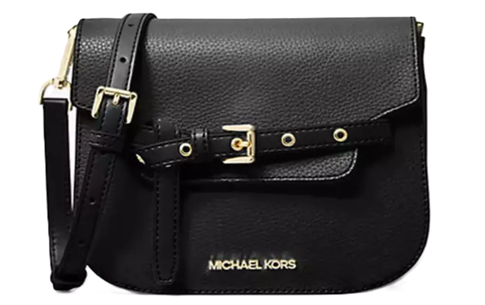 Túi Michael Kors Emilia Small Leather Crossbody Bag 'Black' 35S2GU5C1L-001