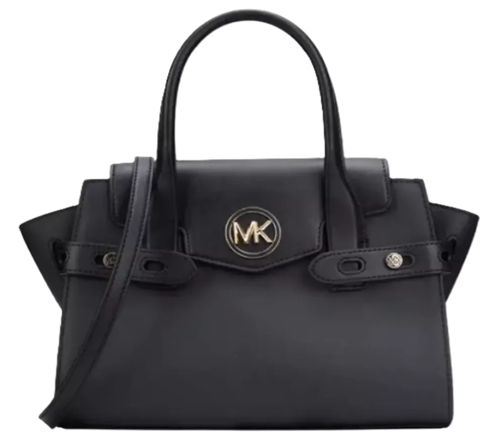 Túi Michael Kors MK Carmen MD Flap Satchel 'Black' 35S2SNMS8L-BLACK