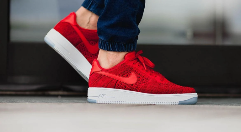 Giày Nike Air Force 1 Ultra Flyknit Low ‘Red’ 817419-600 - Ảnh 5