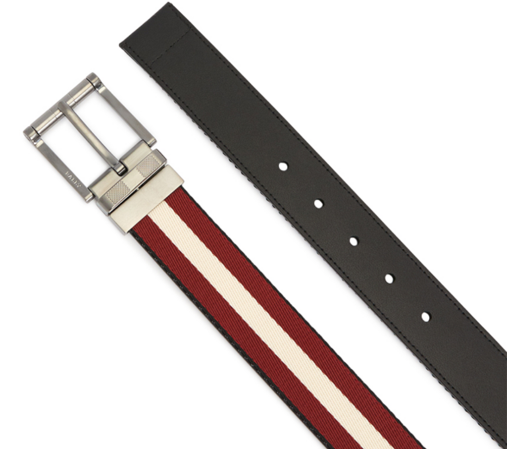 Thắt Lưng Bally Taylan Belt ‘Black’ TAYLAN-35-M556 - Ảnh 3