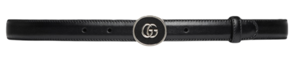 Thắt Lưng Gucci Petite GG Thin Belt ‘Black’ 760132-0YA0N-1000