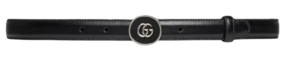 Thắt Lưng Gucci Petite GG Thin Belt ‘Black’ 760132-0YA0N-1000
