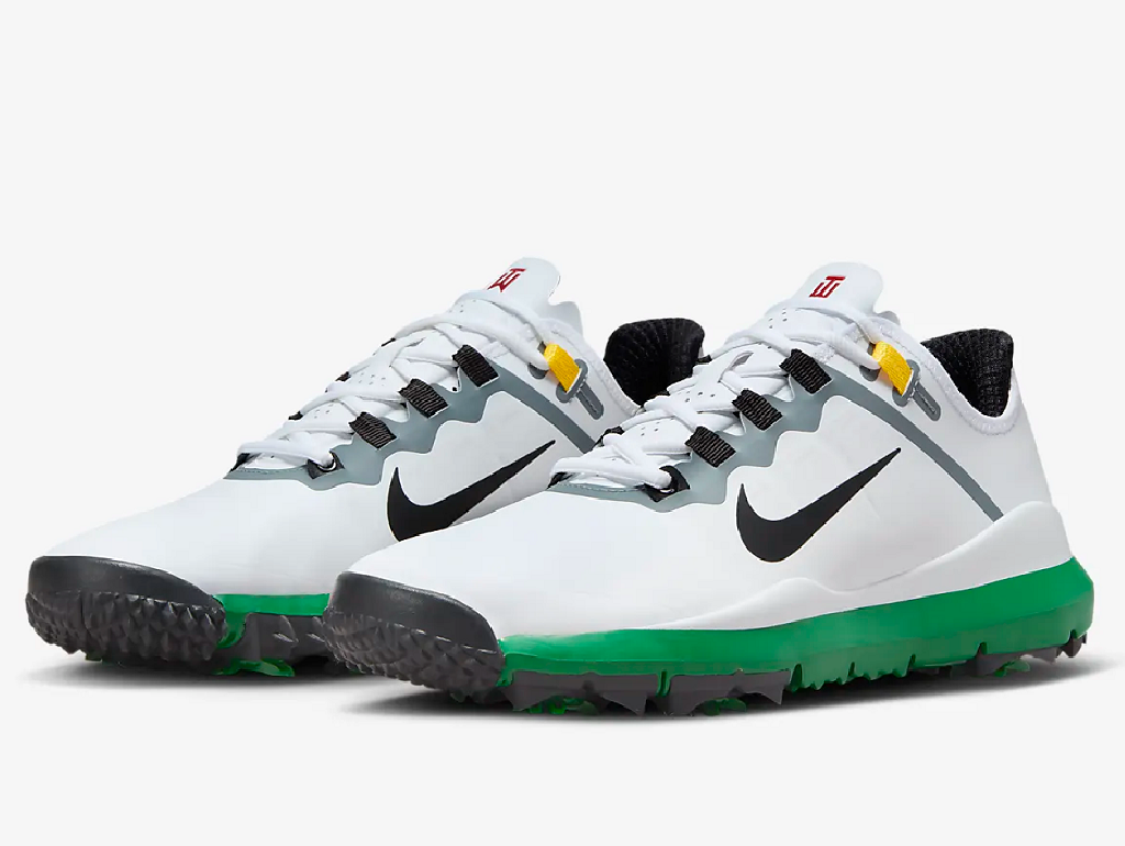 Giày Nike Tiger Woods TW '13 Retro Masters White/Pine Green/Cool Grey/Black DR5752-100 - Ảnh 8