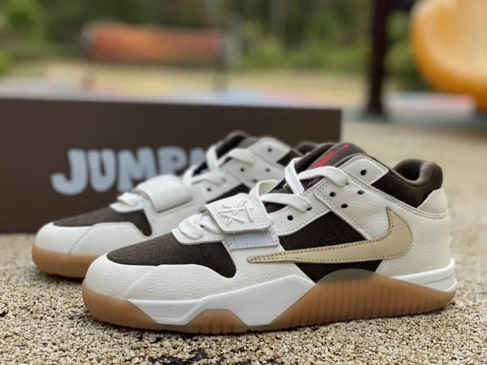Giày Nike Air Jordan Jumpman Jack TR x Travis Scott 'Sail' FZ8117-100 - Ảnh 3