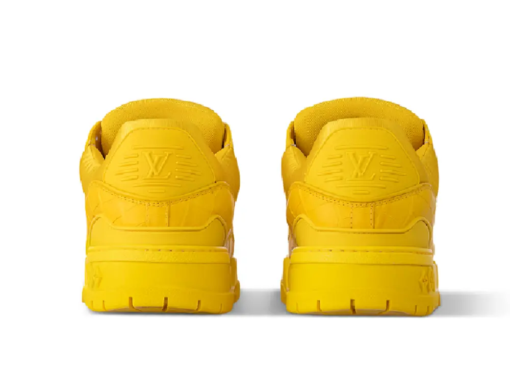 Giày Louis Vuitton LV Maxi Trainers 'Yellow' 1ACN2G - Ảnh 3