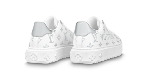 Alternative view of Giày Louis Vuitton Time Out Trainers 'Silver' 1AAVV9
