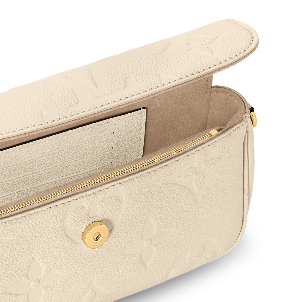 Túi Louis Vuitton Wallet On Chain Ivy 'Cream' M82210 - Ảnh 4