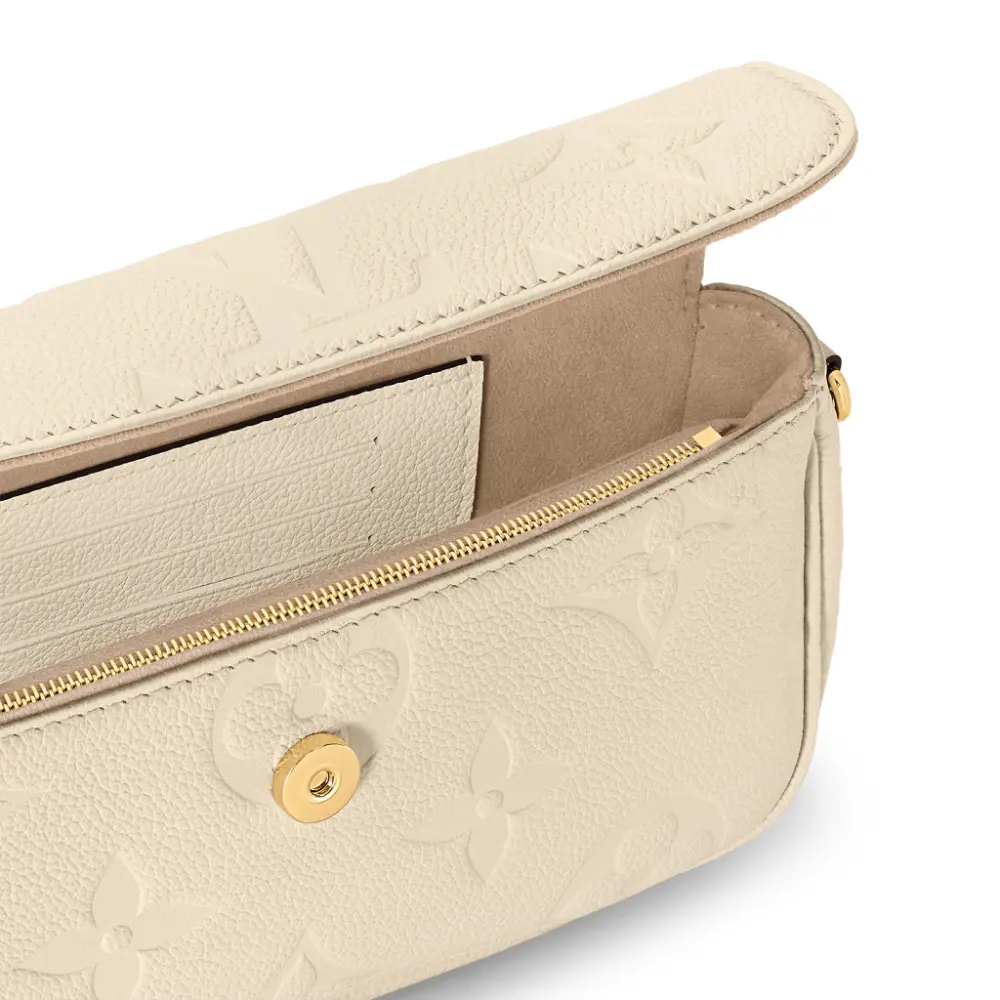 Túi Louis Vuitton Wallet On Chain Ivy 'Cream' M82210 - Ảnh 4