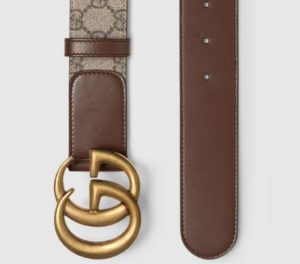 Alternative view of Thắt Lưng Gucci Double G Buckle ‘Brown Leather’ 400593-92TLT-8358